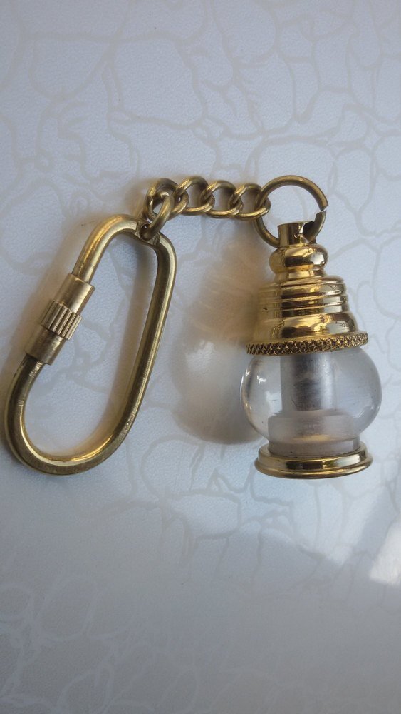 Brass Lantern Keychain