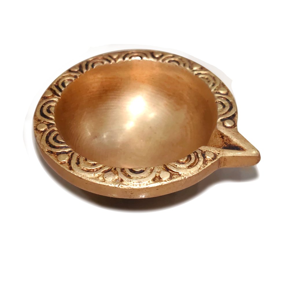 Pooja Diya Metal thumbnail 1