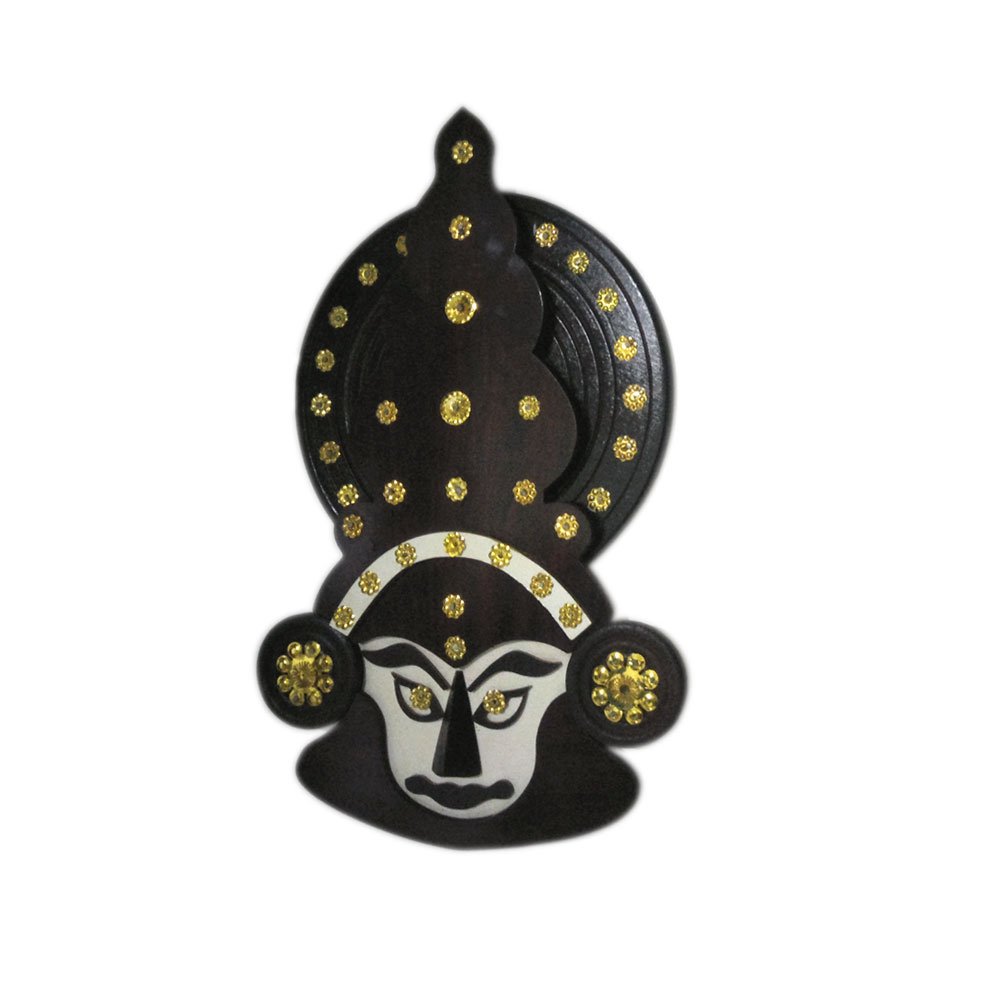 Souvenir of Kathakali Mask Wall Hang for Vastu Home Decor & Gifting thumbnail 2