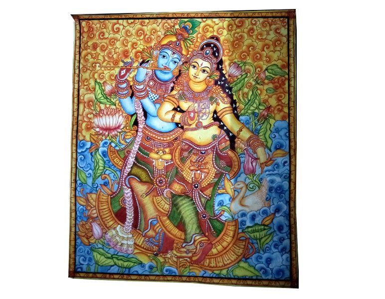Radha Vallabha Painting for Wall Decor for Interiors
