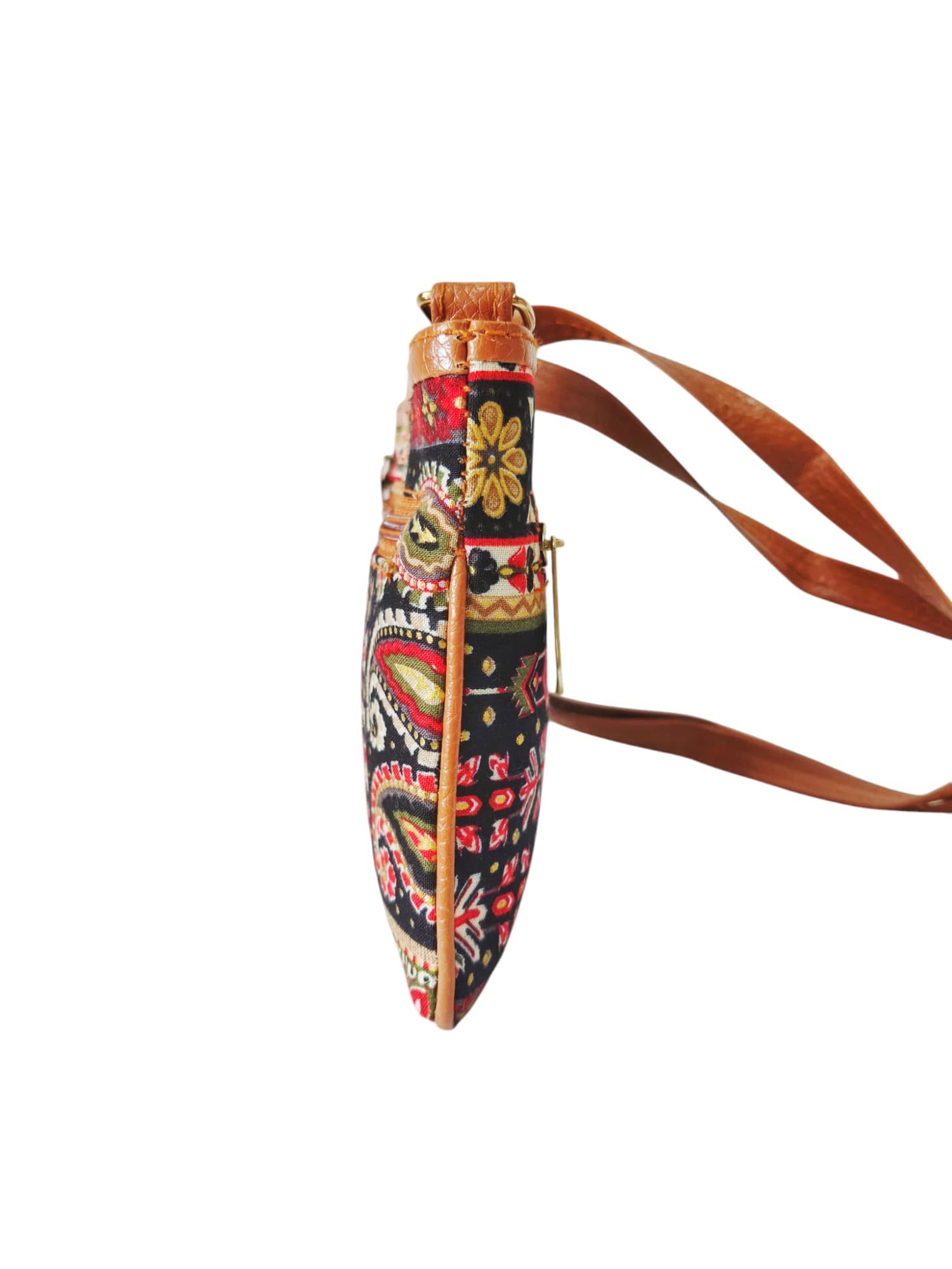 Handmade Multi Colour Printed Crossbody Sling Bag thumbnail 8