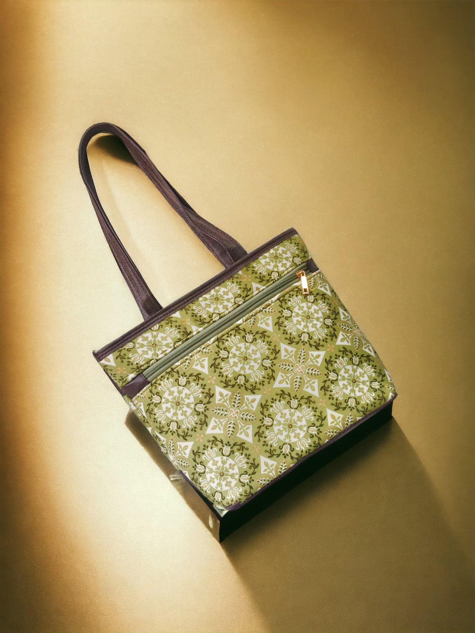 Handmade Multi Colour Printed Hand Bag thumbnail 4