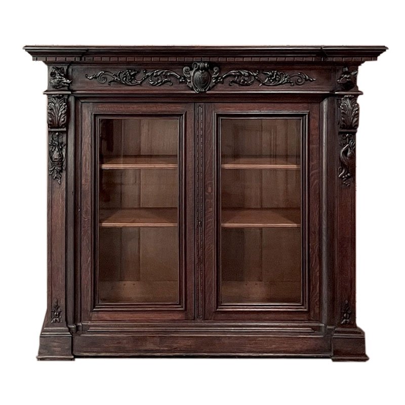 Victorian Style Wooden Kitchen Cupboard For Storage & Display
