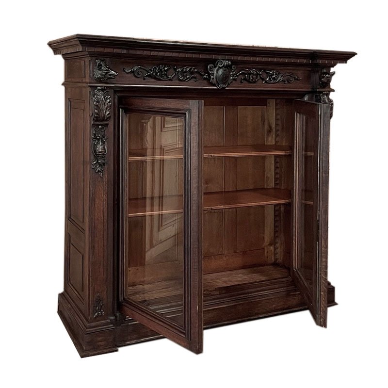 Victorian Style Wooden Kitchen Cupboard For Storage & Display thumbnail 2