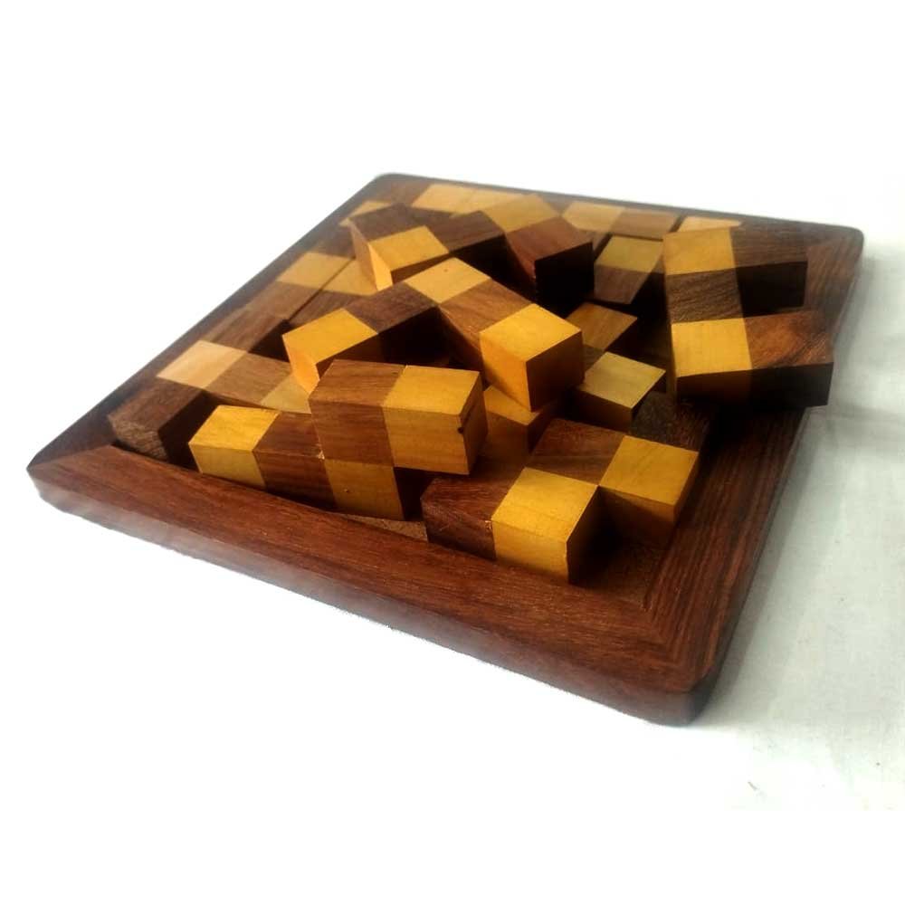 Wooden 3D Jigsaw Puzzle Game – Fun & Creativity for All Ages thumbnail 3